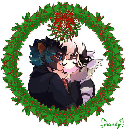 Christmas YCH for tfiredoggo!